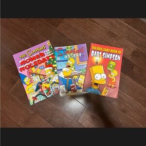 The Simpsons Christmas collector comics set